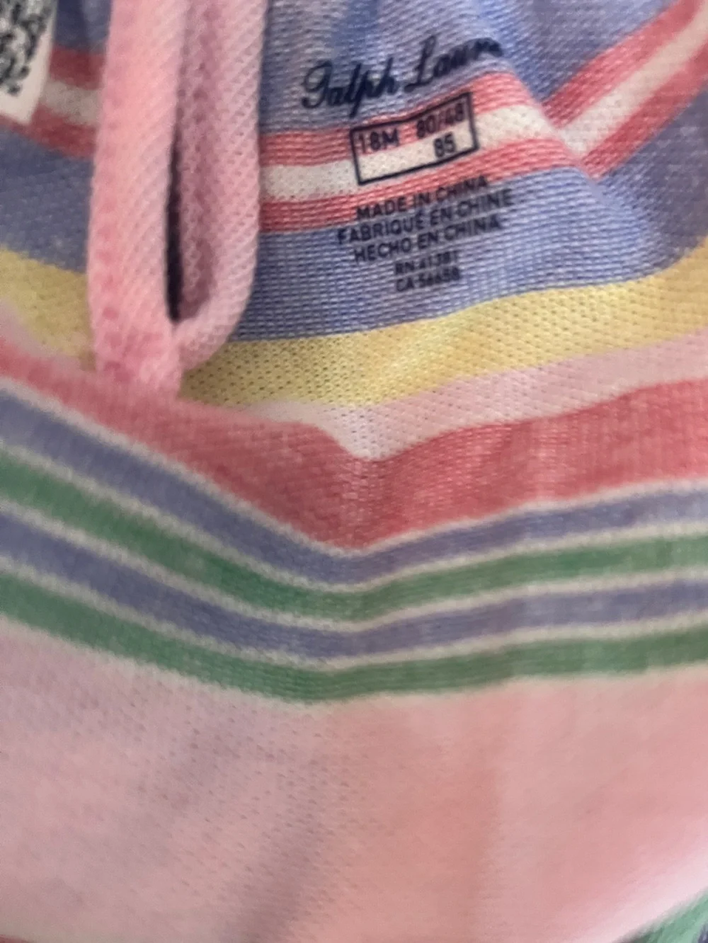 Ralph Lauren striped jumpsuit